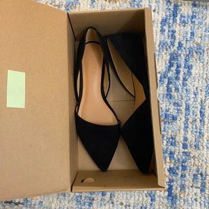 Black J crew flats